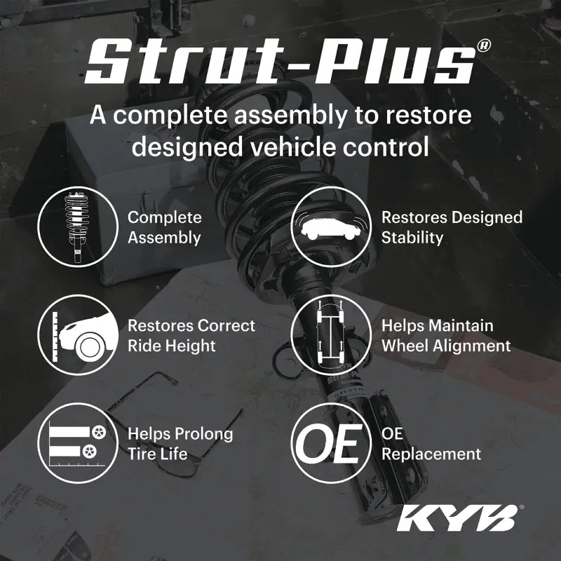 Kyb 15-20 Toyota Sienna Awd Strut-Plus Assembly - Front Left 1