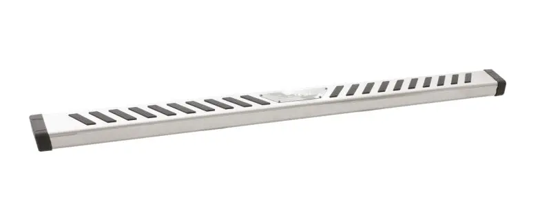 Lund Stainless Steel Running Boards For 2015–2017 Chevy Colorado Crew Cab – Summit Ridge Series, Textured Black Finish 1