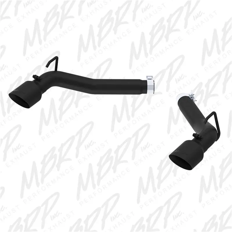 Mbrp Black-Coated Axle-Back Exhaust System For 2010–2015 Chevrolet Camaro V8 (6.2L) 1