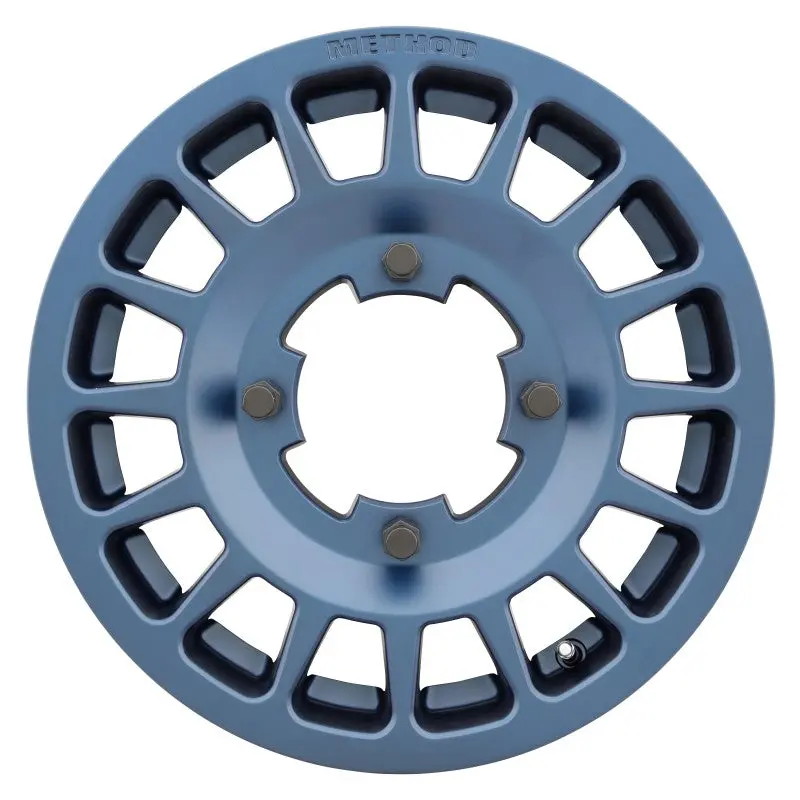 Method Mr407 Bead Grip 15X6 / 5+1/51Mm Offset / 5X4.5 / 77Mm Cb Bahia Blue Wheel 1