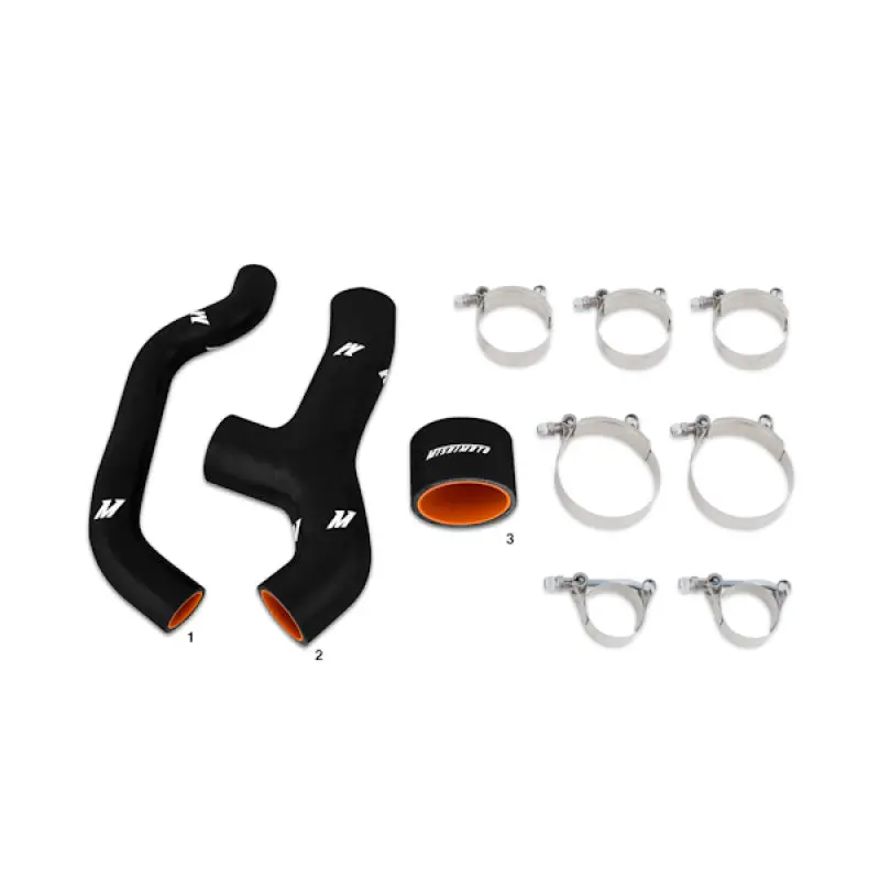 Mishimoto Black Silicone Intercooler Hose Kit For 2006–2007 Subaru Wrx 1