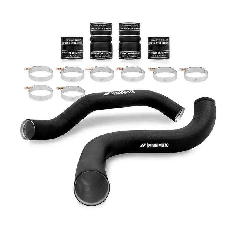 Mishimoto Intercooler Pipe And Boot Kit For 1999–2003 Ford 7.3L Powerstroke – Wrinkle Black Coating 1