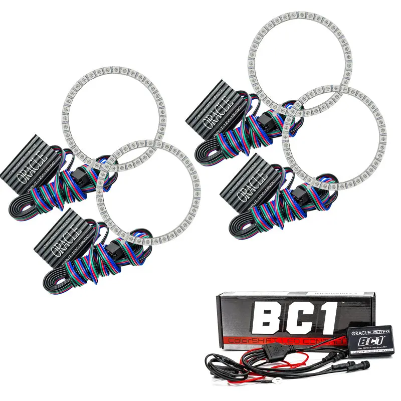 Oracle Colorshift Halo Lighting Kit For 1996–2002 Dodge Viper Gts (Includes Bc1 Controller) 1