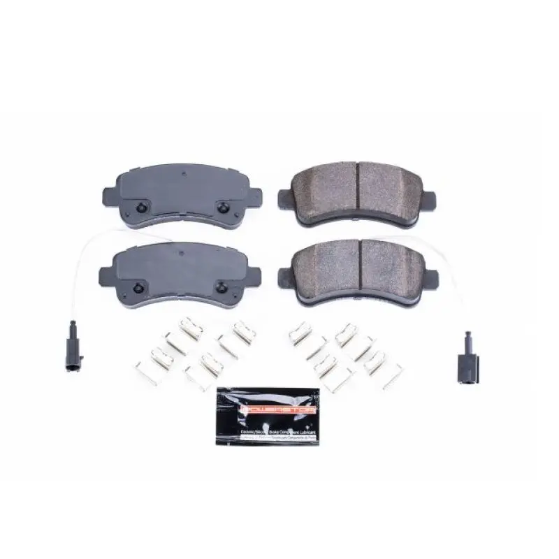 Power Stop Z23 Evolution Sport Brake Pads For 2014 Ram Promaster 1500 Rear – Includes Hardware 1