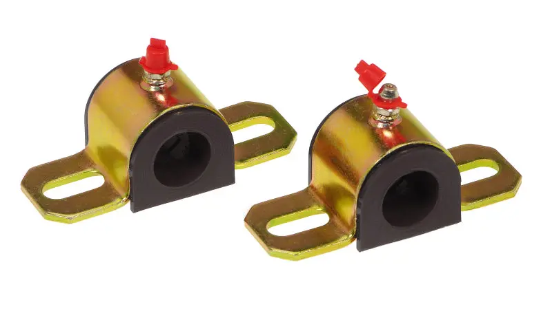 Prothane Greasable Sway Bar Bushing Kit – 21Mm Diameter, Type A Bracket, Black Rubber 1
