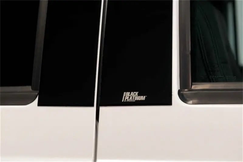 Putco Black Platinum Pillar Post Trim Kit For 2017–2020 Ford Super Duty Regular Cab – 4-Piece, Keypad-Compatible Design 1