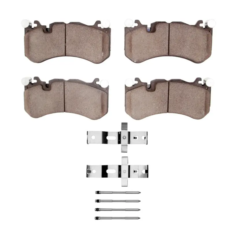 R1 Semi-Metallic Front Brake Pad & Hardware Kit For 2007–2025 Audi Rs7 1