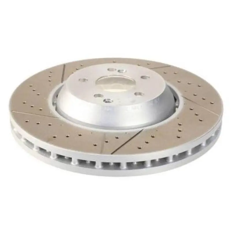 Shw Drilled And Slotted Lightweight Front Brake Rotors For 2015–2020 Dodge Challenger & Charger V6/V8 1