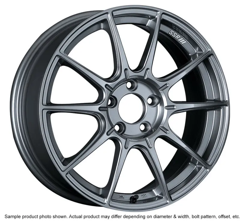 Ssr Gtx01 Dark Silver 17X9-Inch Wheel – 5X100 Bolt Pattern, 38Mm Offset 1