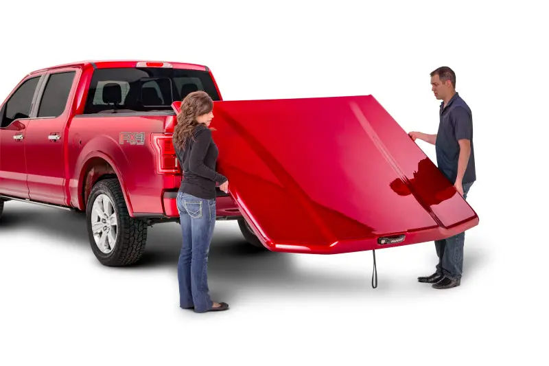 Undercover Elite Smooth Tonneau Cover For 2019–2020 Gmc Sierra 1500 With Multipro Tailgate, 5.8' Bed – Paint-Ready Finish 1