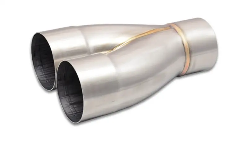 Vibrant 2-To-1 Stainless Steel Merge Collector – 3" Inlet Slipover, 3" Outlet Od (Sold Separately) 1