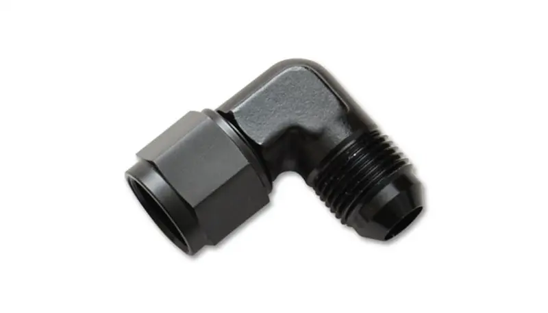 Vibrant -4An Female-To-Male 90-Degree Swivel Adapter – Anodized Black 1