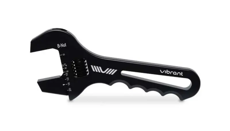 Vibrant Adjustable An Wrench – -3In To -20 An Size Range For Precision Fitting And Installation 1