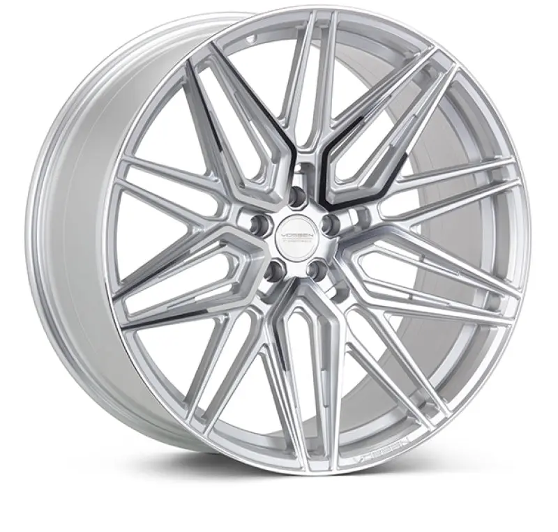 Vossen Hf-7 22X9.5 / 5X130 / Et42 / Flat Face / 71.6 - Silver Polished Wheel 1