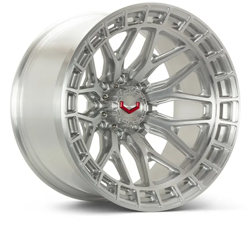 Vossen Lcx-02 Forged Aluminum Wheel – 22X9.5", 6X139.7Mm Bolt Pattern, Et20 Offset, Deep Concave Profile, Brushed Gloss Clear Finish 1