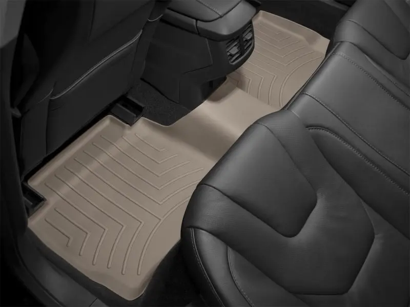Weathertech Rear Floor Liners For 2005–2009 Hyundai Tucson Sport Wagon – Tan 1