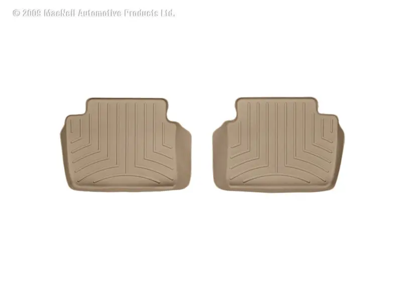 Weathertech Rear Floorliner In Tan For 2000–2005 Bmw 323I 1