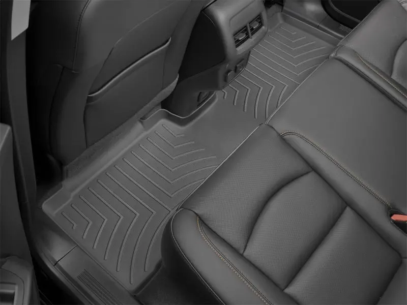 Weathertech Rear Floorliner – Second-Row Bench Coverage For 2021+ Jeep Grand Cherokee L (Black) 1