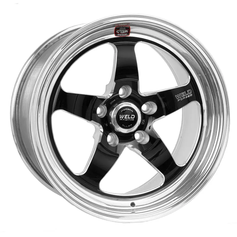 Weld S71 Black 18X6-Inch Wheel With 5X4.5 Bolt Pattern And 4.2-Inch Backspace 1