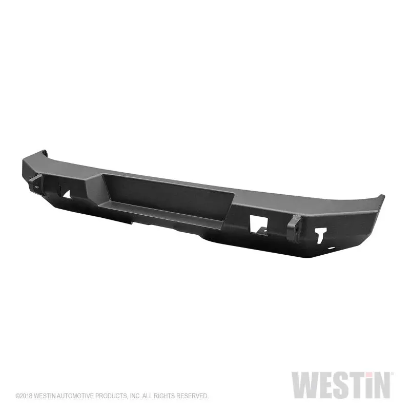 Westin Rear Bumper For 2018–2019 Jeep Wrangler Jl – Textured Black, Heavy-Duty Steel 1