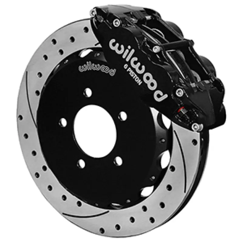 Wilwood Superlite 6R Big Brake Kit For 2013+ Honda Civic — Forged 57Mm Calipers, Drilled Rotors 1