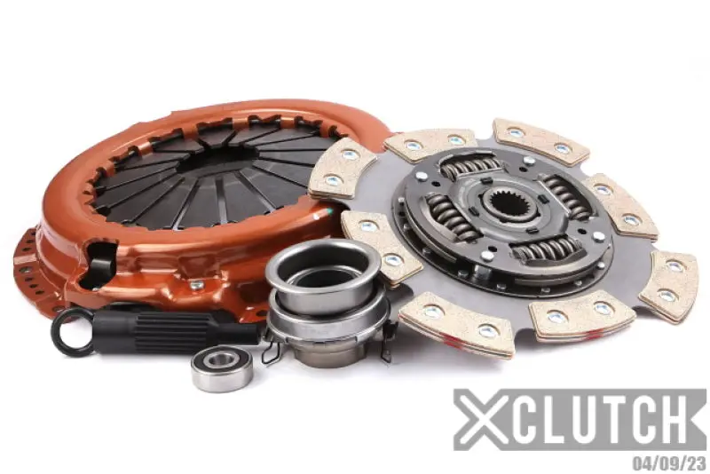 Xclutch Stage 2 Sprung Ceramic Clutch Kit For 1990–1997 Toyota Land Cruiser 4.2L Diesel 1