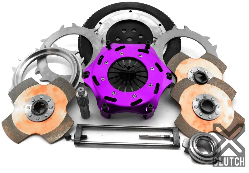 Xclutch Triple Solid Ceramic Clutch Kit For 1997 Mitsubishi Lancer Evolution Iv (2.0L, 7.25") 1
